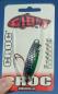 Preview: CROC Blinker, Gewicht: 7 Gramm, Farbe: Chrome Green Stripe von Gibbs Delta