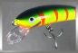 Preview: Nils Master INVINCIBLE Floating Wobbler, Größe: 12 cm, Farbe: 090 Petrol Tiger Red Stripes Tiger, Gewicht: 24 Gramm