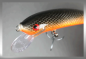 Preview: Nils Master INVINCIBLE Floating Wobbler, Größe: 12 cm, Farbe: 152 Orange-Black-Fish, Gewicht: 24 Gramm