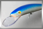 Preview: Nils Master Invincible 20 cm Floating Wobbler, Farbe: 046 blau/weiß/glitter, Gewicht: 70 Gramm