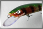 Preview: Nils Master INVINCIBLE Floating Wobbler, Größe: 15 cm, Farbe: 409 Green Glitter Red Stripes, Gewicht: 30 Gramm