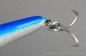 Preview: Nils Master Invincible 18 cm Floating Wobbler, Farbe: 046 blau/weiß/glitter, Gewicht: 40 Gramm