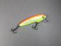 Preview: NILS MASTER Jumbo Shallow Wobbler schwimmend, Länge: 12 cm, Farbe: 070 orange/weiß/gelb gestreift, Gewicht: 27 Gramm
