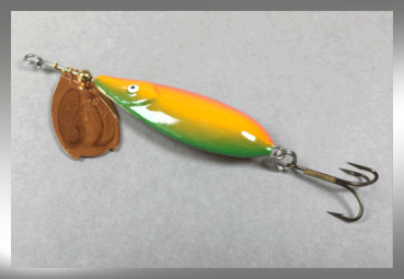 Bete LOTTO Spinner 12 Gramm, Länge: 45 mm, Farbe: 052 Rainbow Fish