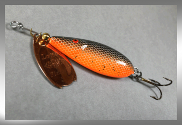 Bete LOTTO Spinner 9 Gramm, Länge: 35 mm, Farbe: 252 Orange Black Fish