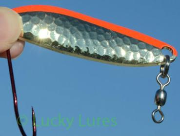 CROC Blinker, Gewicht: 18 Gramm, Farbe: Messing Fire Stripe von Gibbs Delta