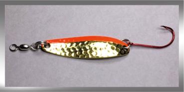 CROC Blinker, Gewicht: 7 Gramm, Farbe: Messing Fire Stripe von Gibbs Delta