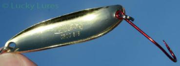 Preview: CROC Blinker, Gewicht: 18 Gramm, Farbe: Messing Metallic Perch von Gibbs Delta