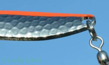 CROC Blinker, Gewicht: 10 Gramm, Farbe: Nickel Fire Stripe von Gibbs Delta