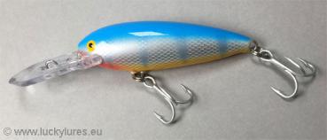 Preview: Nils Master HAKA DEEP DIVING 7cm Wobbler, Gewicht: 8 g, Farbe: 066 Blue Fish