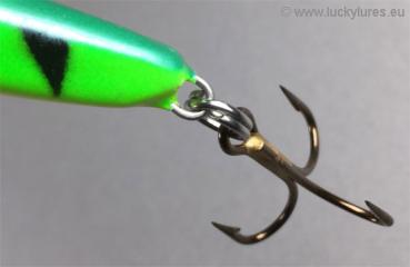 Nils Master INVINCIBLE Floating Wobbler, Größe: 12 cm, Farbe: 027 Orange Head Tiger, Gewicht: 24 Gramm