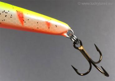 Nils Master INVINCIBLE Floating Wobbler Pro-UV-Serie, Größe: 12 cm, Farbe: 412 UV Yellow Ghost, Gewicht: 24 Gramm