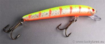 Nils Master INVINCIBLE Floating Wobbler Pro-UV-Serie, Größe: 12 cm, Farbe: 412 UV Yellow Ghost, Gewicht: 24 Gramm