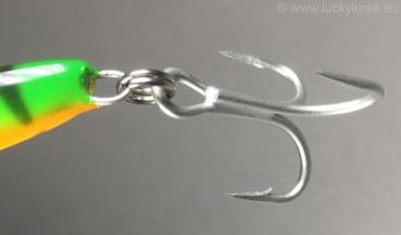 Preview: Nils Master Invincible 18 cm Floating Wobbler, Farbe: Sonderfarbe 160 Green Tiger, Gewicht: 40 Gramm