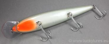 Nils Master Invincible 25 cm Floating Wobbler, Farbe: 046 blau/weiß/glitter, Gewicht: 120 Gramm