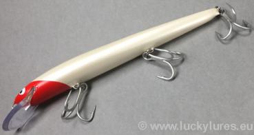 Nils Master Invincible 18 cm Floating Wobbler, Farbe: 031 Red Head, Gewicht: 40 Gramm