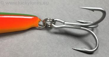 Preview: Nils Master Invincible 18 cm Floating Wobbler, Farbe: 052 Blackhead-Rainbow, Gewicht: 40 Gramm