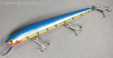 Preview: Nils Master Invincible 18 cm Floating Wobbler, Farbe: 066 Blue Fish, Gewicht: 40 Gramm