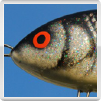 Jerkbait SLIDER, Farbe: Glitzer-Weißfisch, sinkend, Größe: 7 cm, von Salmo (Neuware mit leicht angegriffener Verpackung)