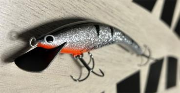 Preview: Turus Ukko Original Wobbler, Länge: 12 cm, Farbe: Silver Perch 016R UV