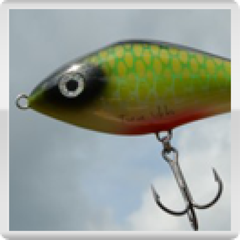 Jerkbait Turus Ukko, Länge: 15 cm, Farbe: Green-Fish, leicht sinkend, Rasselkugel-Ausführung