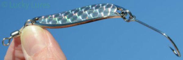 CROC Blinker, Gewicht: 7 Gramm, Farbe: Silver Hex von Gibbs Delta