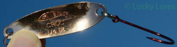 CROC Blinker, Gewicht: 7 Gramm, Farbe: Copper Fire Wing von Gibbs Delta