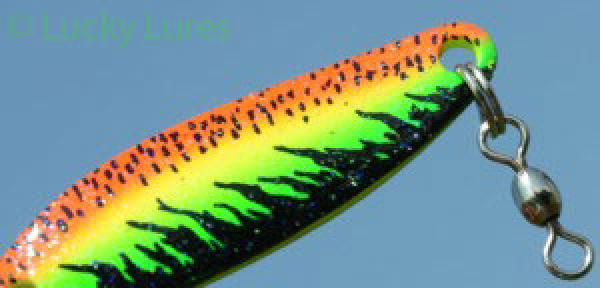 CROC Blinker, Gewicht: 10 Gramm, Farbe: FIRE TIGER von Gibbs Delta