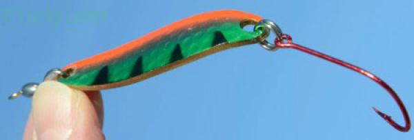 CROC Blinker, Gewicht: 10 Gramm, Farbe: Messing Metallic Perch von Gibbs Delta