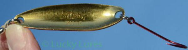 CROC Blinker, Gewicht: 14 Gramm, Farbe: Messing Metallic Perch von Gibbs Delta