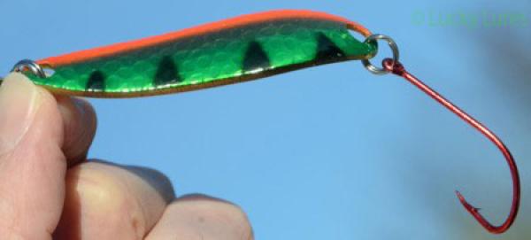 CROC Blinker, Gewicht: 14 Gramm, Farbe: Messing Metallic Perch von Gibbs Delta
