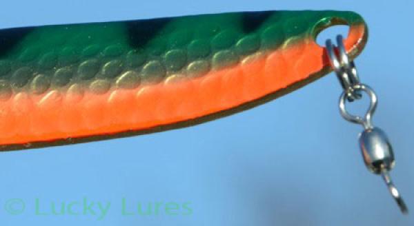 CROC Blinker, Gewicht: 14 Gramm, Farbe: Messing Metallic Perch von Gibbs Delta