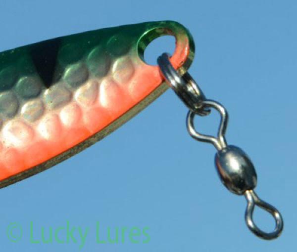 CROC Blinker, Gewicht: 18 Gramm, Farbe: Messing Metallic Perch von Gibbs Delta