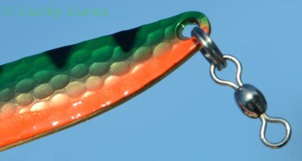 CROC Blinker, Gewicht: 7 Gramm, Farbe: Messing Metallic Perch von Gibbs Delta