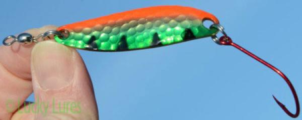 CROC Blinker, Gewicht: 7 Gramm, Farbe: Messing Metallic Perch von Gibbs Delta