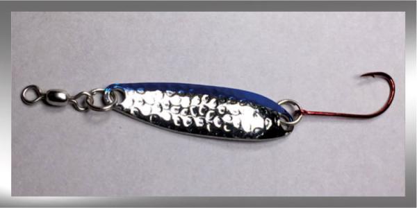 CROC Blinker, Gewicht: 10 Gramm, Farbe: Chrome Blue Stripe von Gibbs Delta