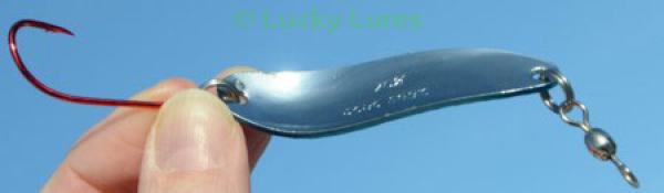 CROC Blinker, Gewicht: 18 Gramm, Farbe: Chrome Blue Stripe von Gibbs Delta