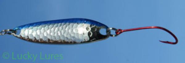 CROC Blinker, Gewicht: 18 Gramm, Farbe: Chrome Blue Stripe von Gibbs Delta