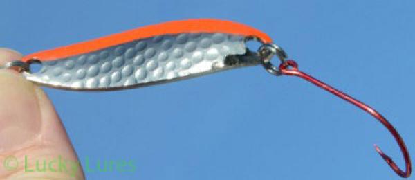 CROC Blinker, Gewicht: 7 Gramm, Farbe: Nickel Fire Stripe von Gibbs Delta