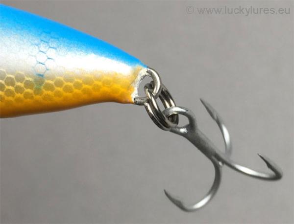 Nils Master HAKA DEEP DIVING 7cm Wobbler, Gewicht: 8 g, Farbe: 066 Blue Fish