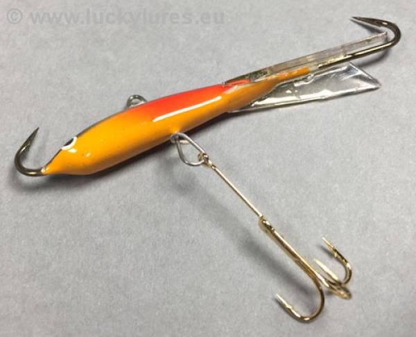 Jigger Größe 2 von Nils Master zum Schnapperpreis, Farbe: 52 Rainbow-Head, Länge: 7 Zentimeter, Gewicht: 10 Gramm