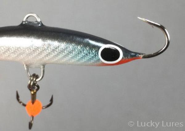 Balance Jig Hopeakala, Farbe: Grey Fish Silver 312, 15 Gramm, Länge: 6,5 cm von The Finnsh Lure Company (Jarmo Rapala)