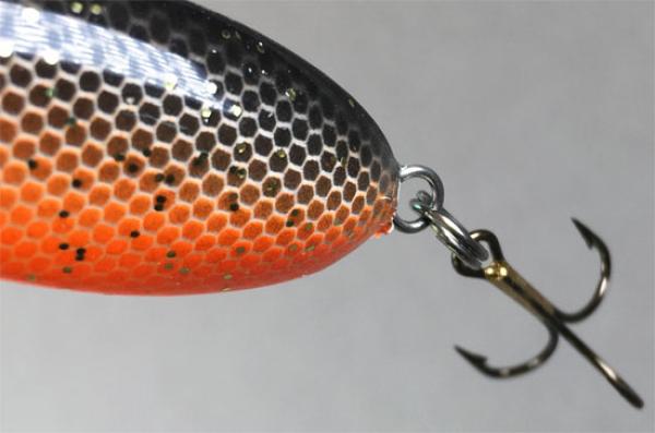 Bete LOTTO Spinner 12 Gramm, Länge: 45 mm, Farbe: 252 Orange Black Fish