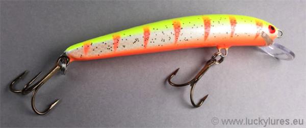 Nils Master INVINCIBLE Floating Wobbler Pro-UV-Serie, Größe: 12 cm, Farbe: 412 UV Yellow Ghost, Gewicht: 24 Gramm