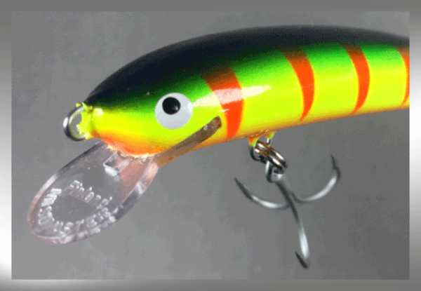 Nils Master INVINCIBLE Floating Wobbler, Größe: 12 cm, Farbe: 090 Petrol Tiger Red Stripes Tiger, Gewicht: 24 Gramm