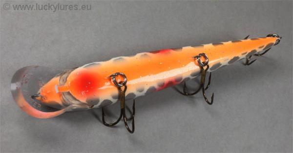 Nils Master INVINCIBLE Floating Wobbler, Größe: 15 cm, Farbe: 035 Big Scale Red Dot, Gewicht: 30 Gramm