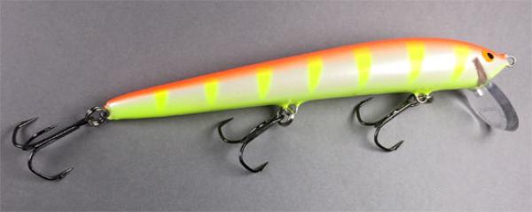NILS MASTER INVINCIBLE SHALLOW Wobbler schwimmend, 15 cm, Farbe: 070 orange/weiß/gelb, Gewicht: 20 Gramm