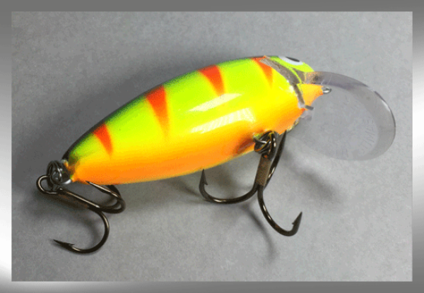 Nils Master Jäpittäjä 7,5 cm Balsaholz-Wobbler, Farbe: 090, Lauftiefe 1,5 - 2 Meter