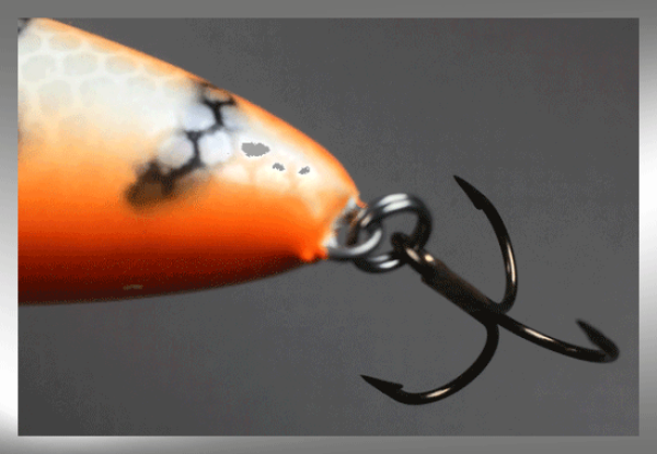 Nils Master Jäpittäjä 7,5 cm Balsaholz-Wobbler, Farbe: 137, Lauftiefe 1,5 - 2 Meter