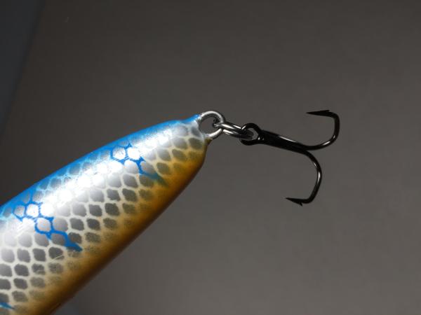 NILS MASTER Jumbo Shallow Wobbler schwimmend, 12 cm, Farbe: 066 Blue Fish, Gewicht: 27 Gramm